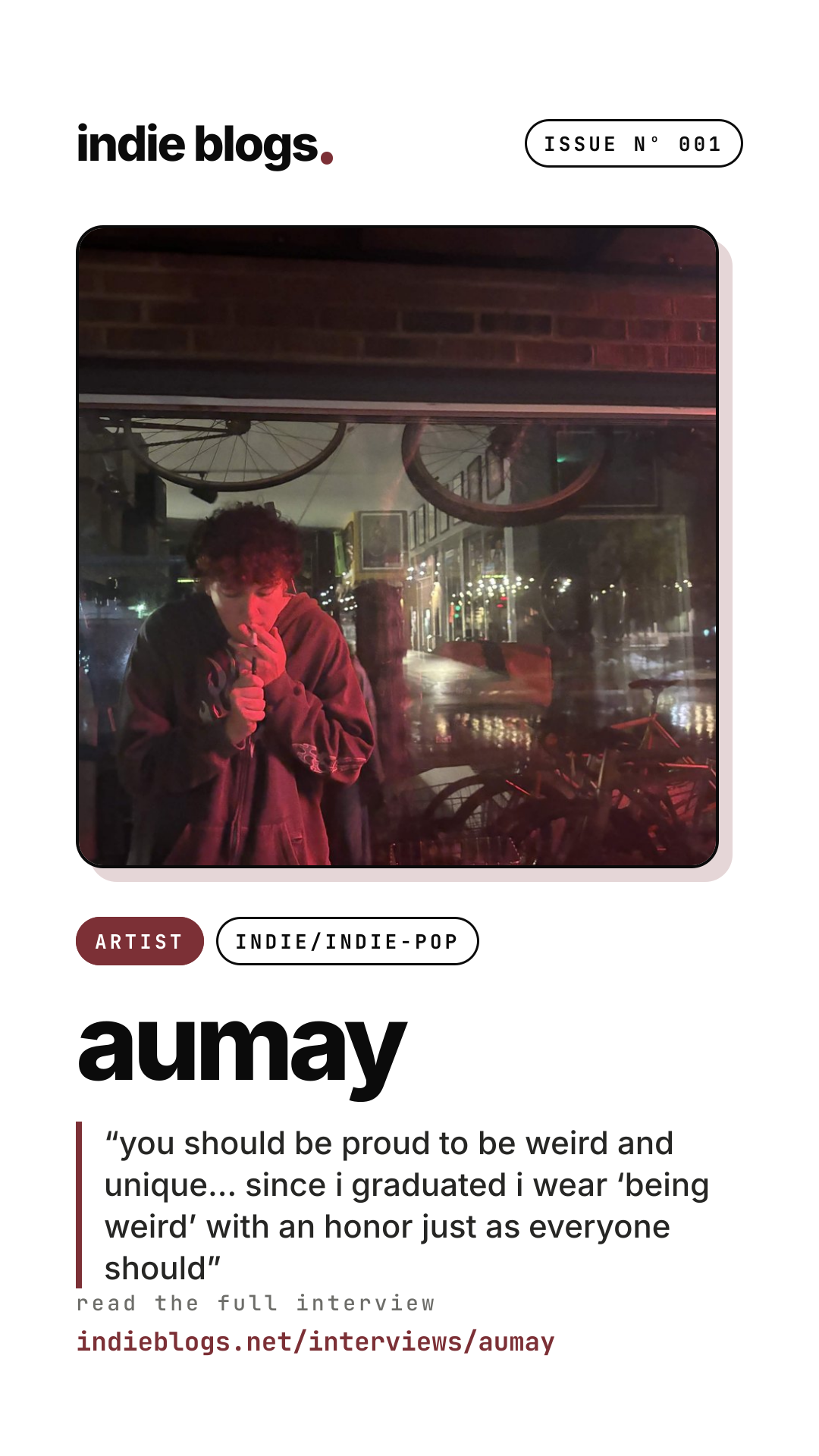 aumay interview story graphic