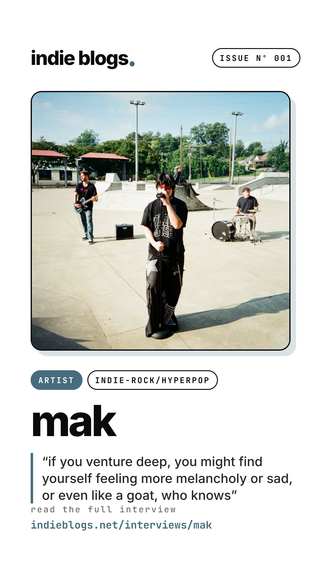 mak interview story graphic